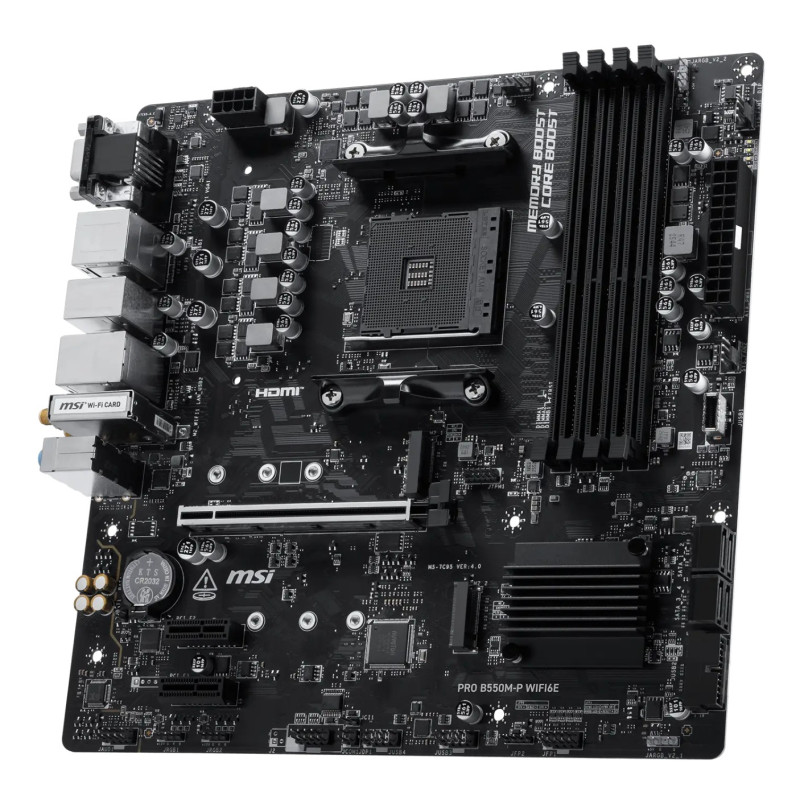 MSI PRO B550M-P WIFI6E/AM4/mATX