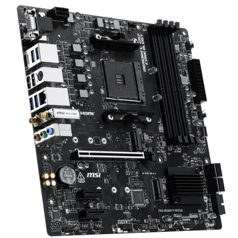MSI PRO B550M-P WIFI6E/AM4/mATX