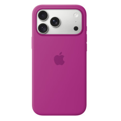 APPLE - iPhone 18 Pre Max Silicone Case with MS - Magenta