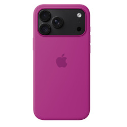 APPLE - iPhone 18 Pre Max Silicone Case with MS - Magenta