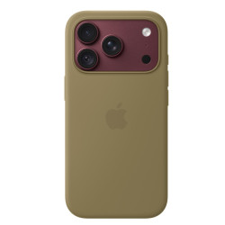 APPLE - iPhone 18 Pre Silicone Case with MS - Olive