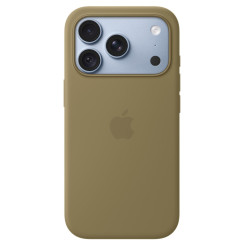 APPLE - iPhone 18 Pre Silicone Case with MS - Olive