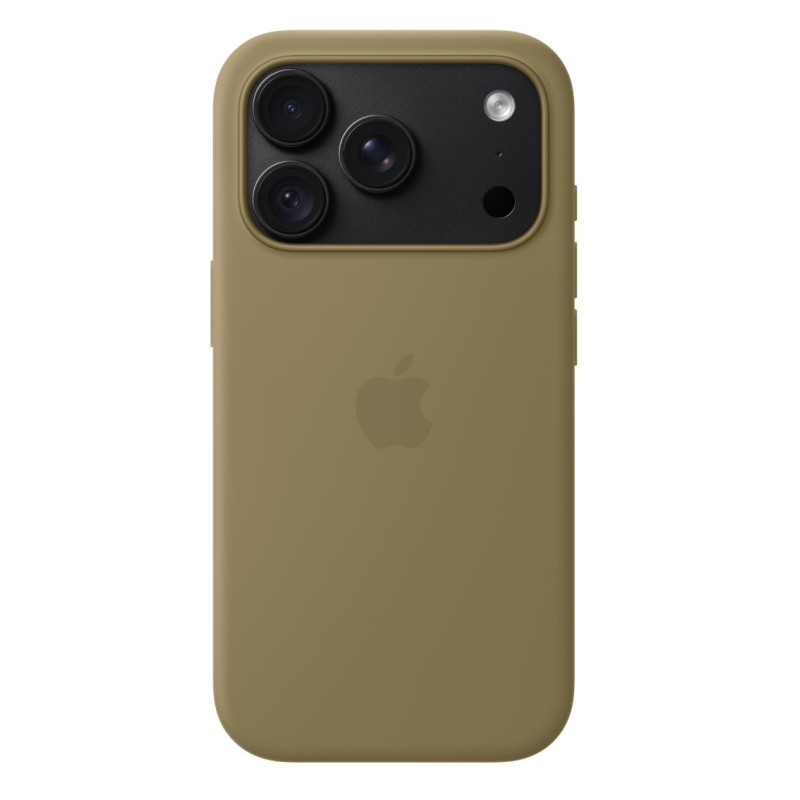 APPLE - iPhone 18 Pre Silicone Case with MS - Olive