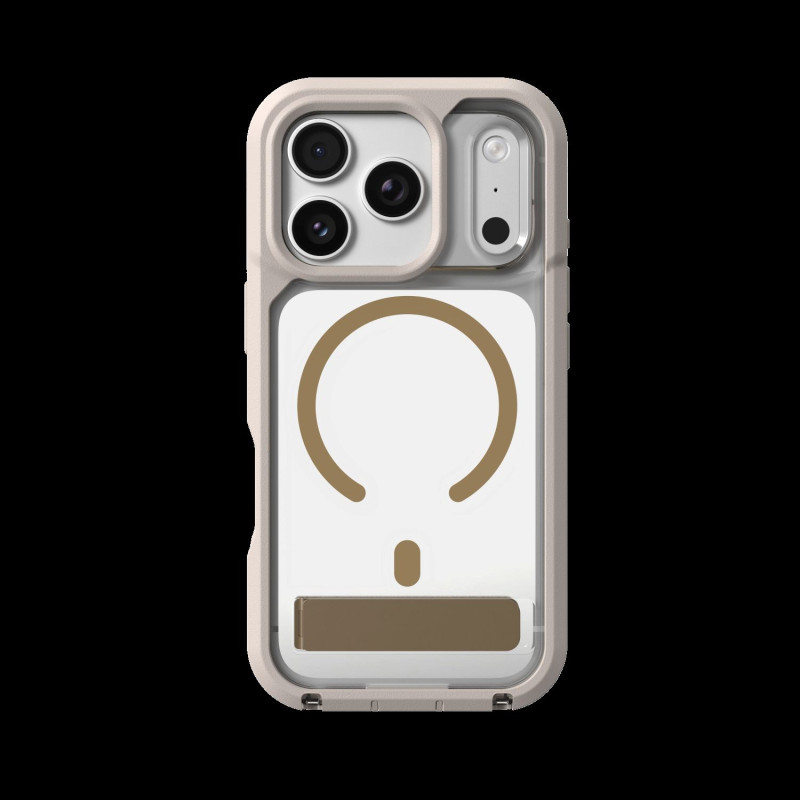 ZAGG - Case Rainier Snap Kickstand Apple iPhone 18 Pro / 17 Pro - Sandstone