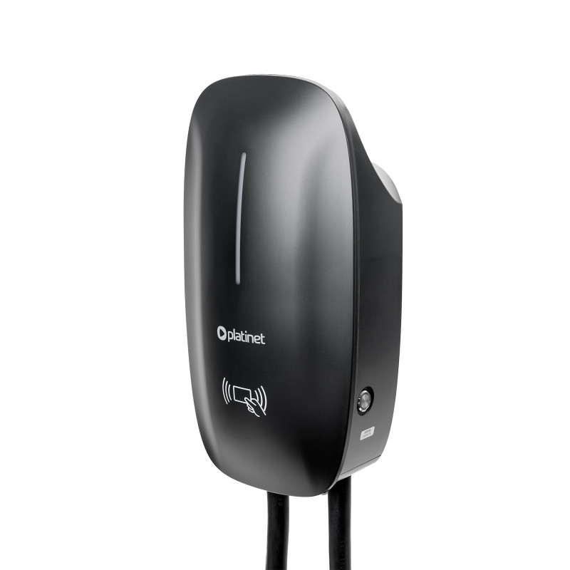 FELLOWES - Platinet Wallbox PWB22S 22kW (32A), Type 2, Wi-Fi / Bluetooth, 7m kábel, čierna