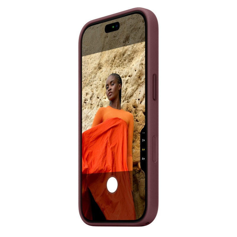 APPLE - iPhone 18 Pre TechWoven Case with MS - Burgundy