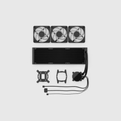 Fractal Design Radius 360 RGB, Black