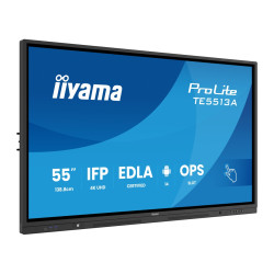 55'' iiyama TE5513A-B3AG: IPS, 4K, 40P, EDLÁ