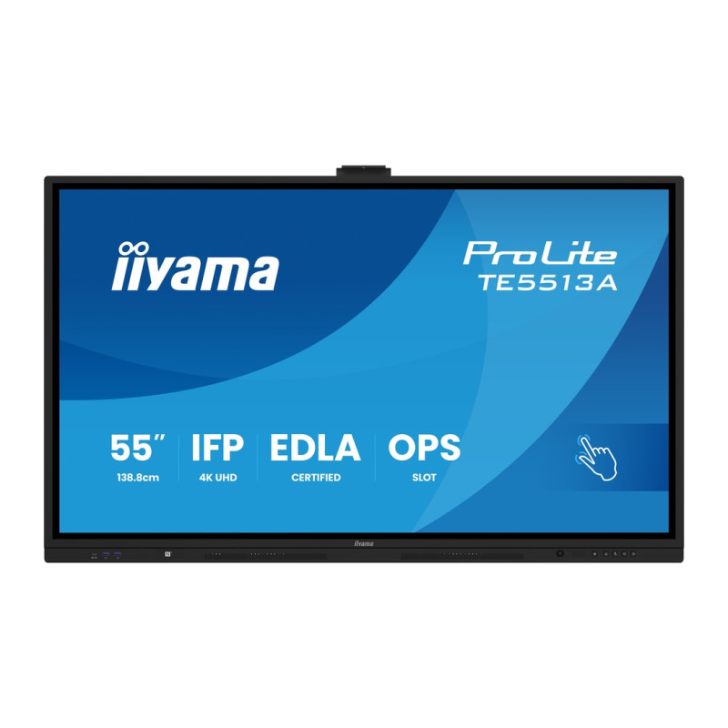 55'' iiyama TE5513A-B3AG: IPS, 4K, 40P, EDLÁ