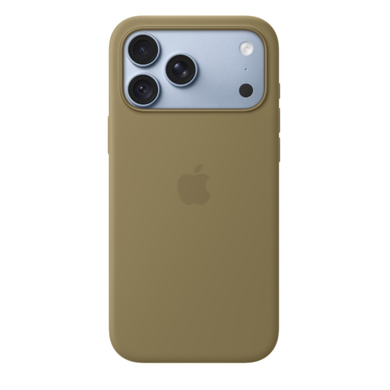 APPLE - iPhone 18 Pre Max Silicone Case with MS - Olive