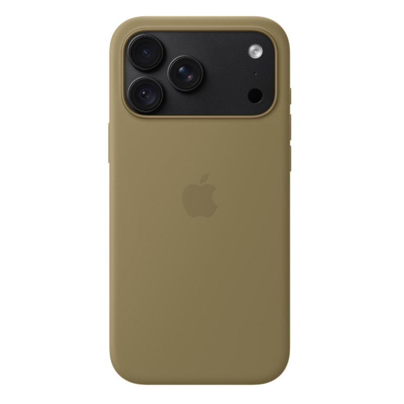 APPLE - iPhone 18 Pre Max Silicone Case with MS - Olive