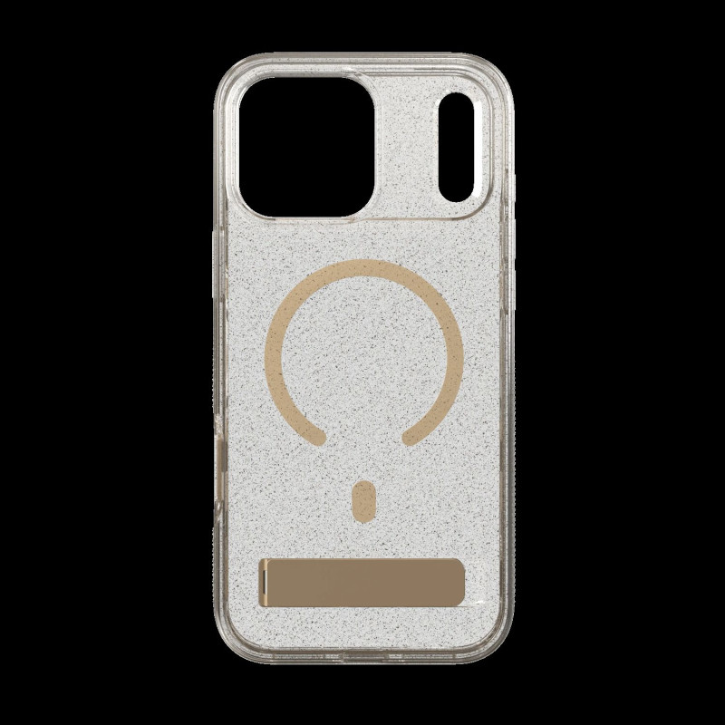 ZAGG - Case Milan Snap with Kickstand pre Apple iPhone 18 Pro / 17 Pro - Glitter Gold