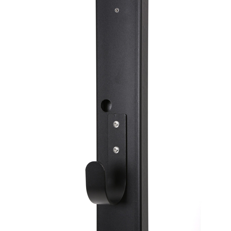 FELLOWES - Platinet univerzálny stojan PEVSTAND pre Wallboxy, pozink, držiak kábla, 120cm, čierna