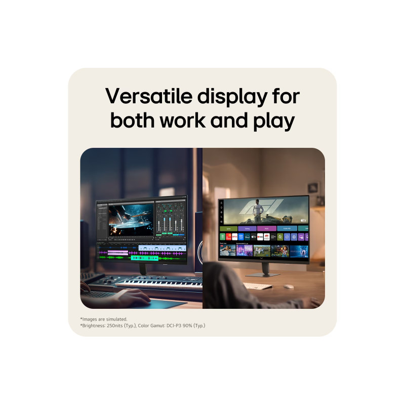 LG/32U701SB-B/31,5''/VA/4K UHD/60Hz/5ms/Čierna/2R