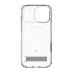 ZAGG - Case Milan Snap with Kickstand pre Apple iPhone 18 Pro Max / 17 Pro Max - Glitter Silver