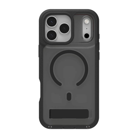 ZAGG - Case Rainier Snap Kickstand Apple iPhone 18 Pro Max / 17 Pro Max - Smoke Black