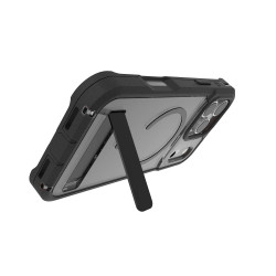 ZAGG - Case Rainier Snap Kickstand Apple iPhone 18 Pro Max / 17 Pro Max - Smoke Black
