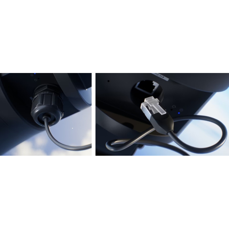 Ubiquiti UACC-Cable-Patch-Outdoor-C6A-3M-BK, UniFi Premium Patch Cable Outdoor, 3m, čierna