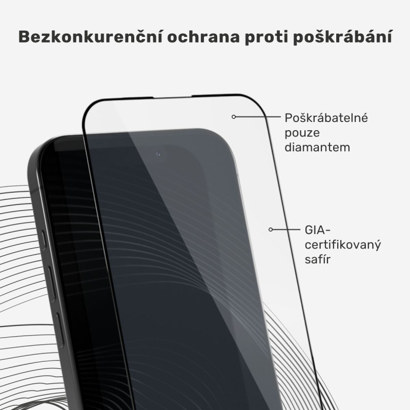 Epico UNUM SapphireShield 3D iPhone 17 Pro/18 Pro