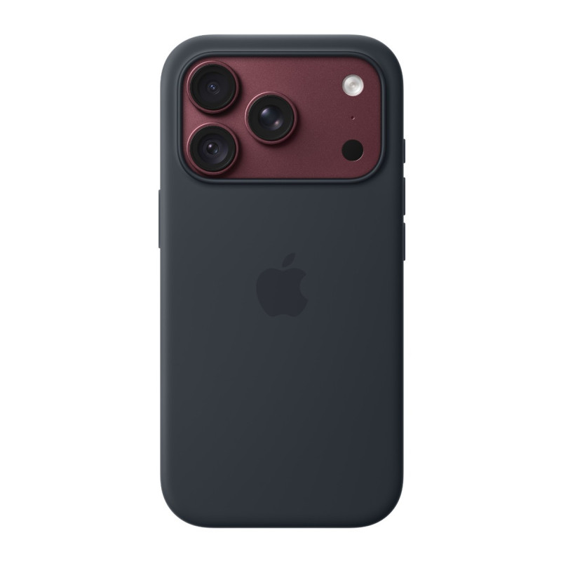 APPLE - iPhone 18 Pre Silicone Case with MS - Navy Blue