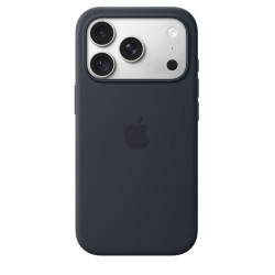 APPLE - iPhone 18 Pre Silicone Case with MS - Navy Blue