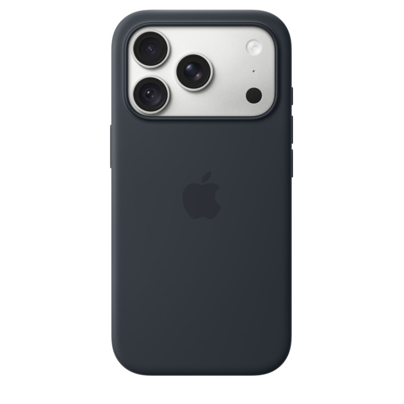 APPLE - iPhone 18 Pre Silicone Case with MS - Navy Blue