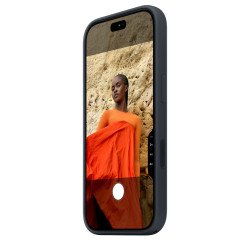 APPLE - iPhone 18 Pre Silicone Case with MS - Navy Blue