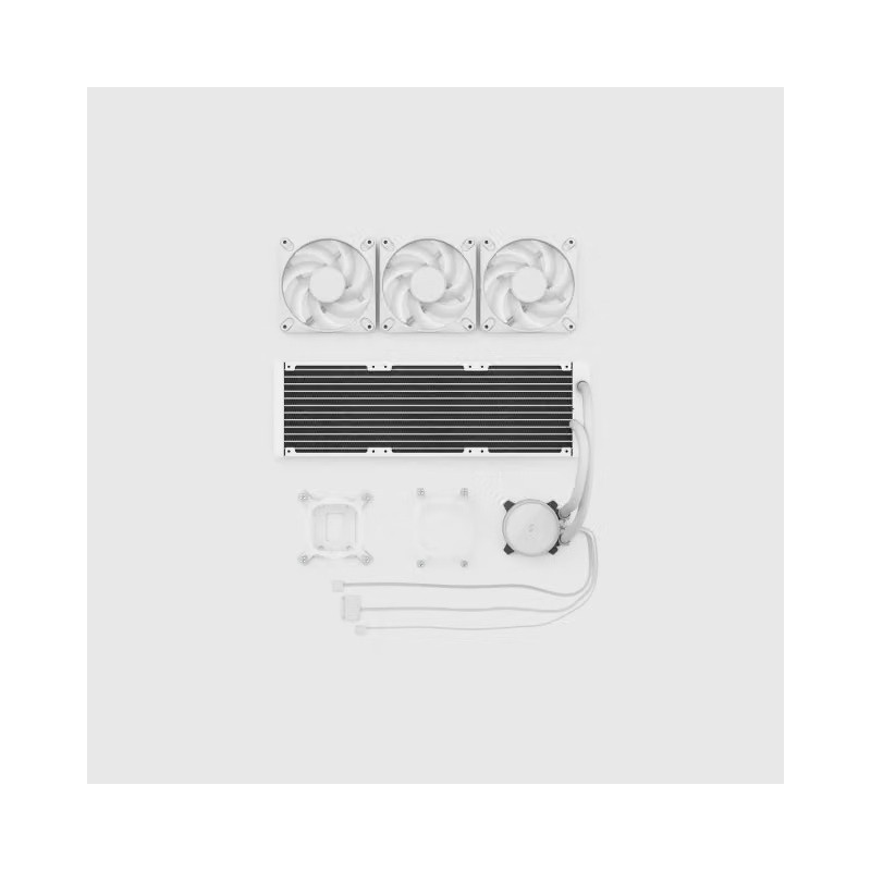 Fractal Design Radius 360 RGB, White