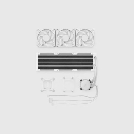 Fractal Design Radius 360 RGB, White