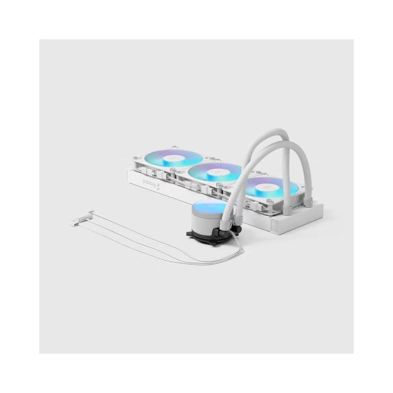 Fractal Design Radius 360 RGB, White