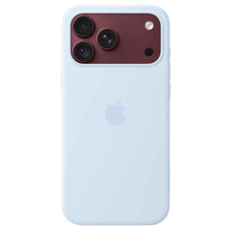 APPLE - iPhone 18 Pre Max Silicone Case with MS - Cr.Blue