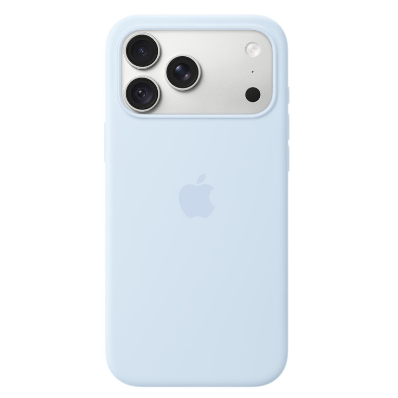 APPLE - iPhone 18 Pre Max Silicone Case with MS - Cr.Blue
