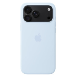 APPLE - iPhone 18 Pre Max Silicone Case with MS - Cr.Blue