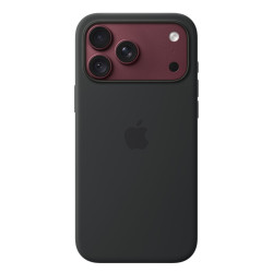 APPLE - iPhone 18 Pre Max Silicone Case with MS - Black