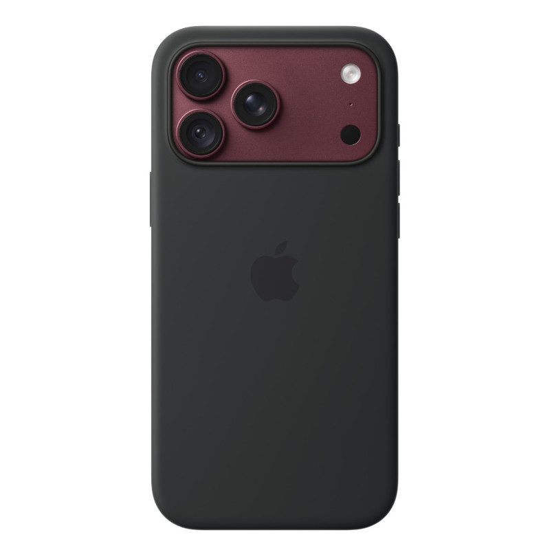 APPLE - iPhone 18 Pre Max Silicone Case with MS - Black