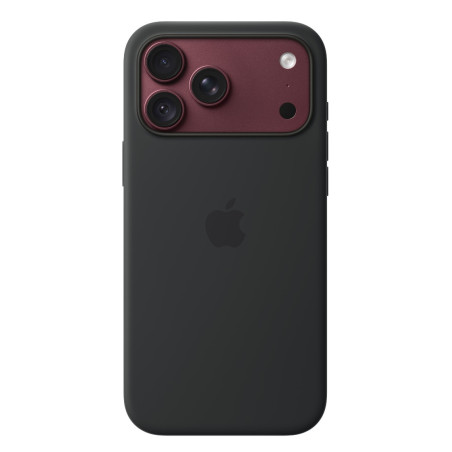APPLE - iPhone 18 Pre Max Silicone Case with MS - Black