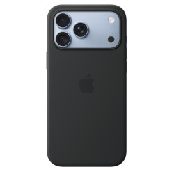 APPLE - iPhone 18 Pre Max Silicone Case with MS - Black