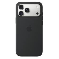 APPLE - iPhone 18 Pre Max Silicone Case with MS - Black