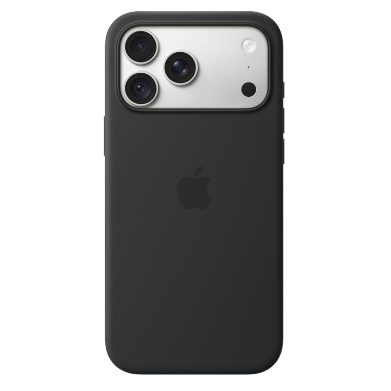 APPLE - iPhone 18 Pre Max Silicone Case with MS - Black