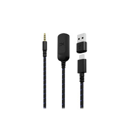 HyperX Cloud III/ANC/Jack/Čierna/Modrá