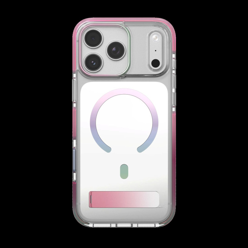 ZAGG - Case Santa Cruz Snap KS with Metal Stand and CB pre Apple iPhone 17 Pro Max/ 18 Pro Max - Opalescent