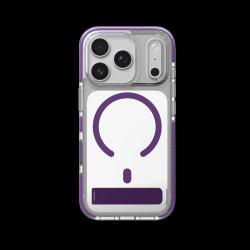 ZAGG - Case Santa Cruz Snap Kickstand with Camera Button Apple iPhone 18 Pro / 17 Pro - Fresh Purple