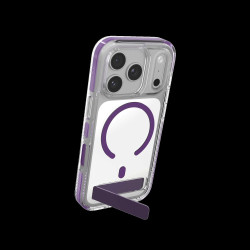 ZAGG - Case Santa Cruz Snap Kickstand with Camera Button Apple iPhone 18 Pro / 17 Pro - Fresh Purple