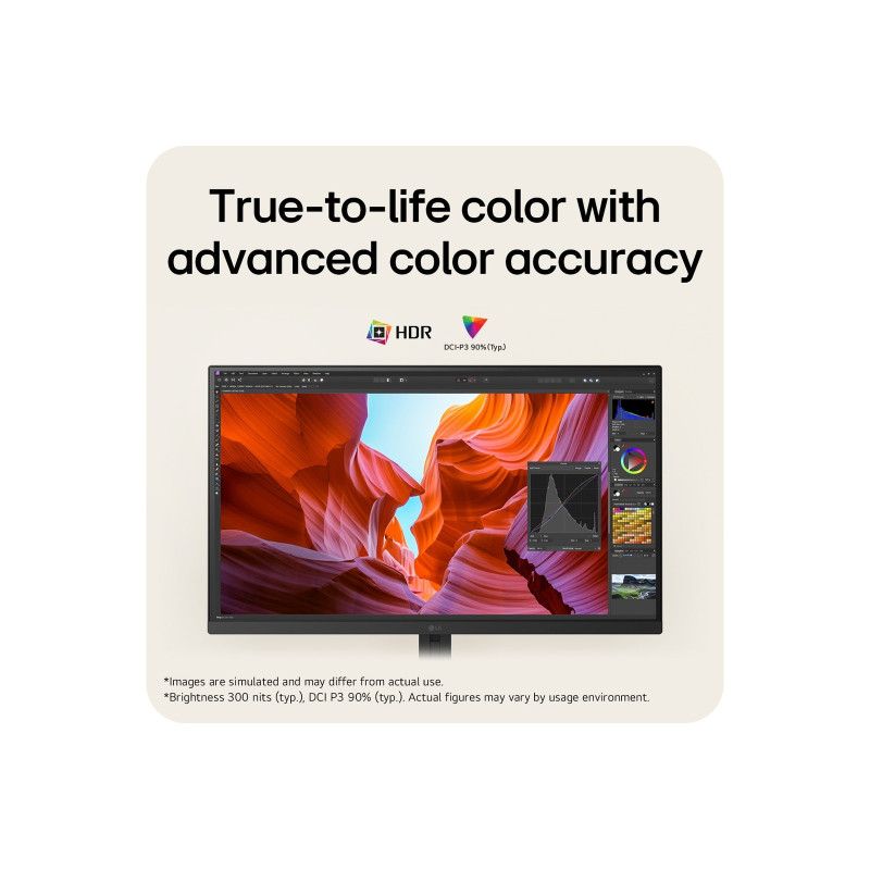 LG UltraWide/27U710B-B/27''/IPS/4K UHD/60Hz/5ms/Čierna/2R