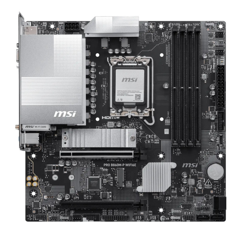 MSI PRO B860M-P WIFI6E/LGA 1851/mATX