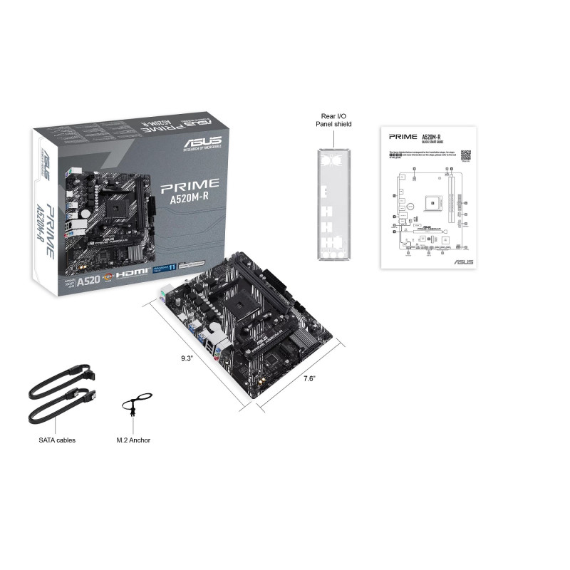ASUS PRIME A520-R/AM4/mATX