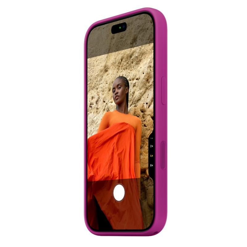 APPLE - iPhone 18 Pre Silicone Case with MS - Magenta