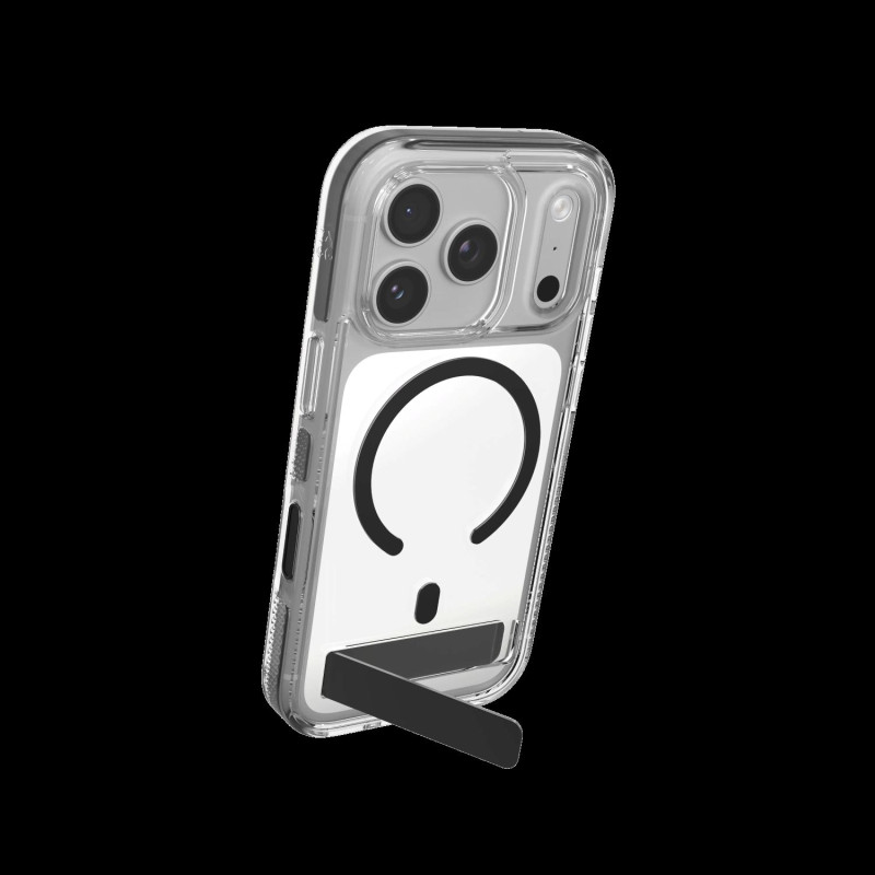 ZAGG - Case Santa Cruz s kickstandom a fotoaparátom Button Cover pre Apple iPhone 18 Pro / 17 Pro - Black