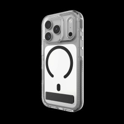 ZAGG - Case Santa Cruz s kickstandom a fotoaparátom Button Cover pre Apple iPhone 18 Pro / 17 Pro - Black