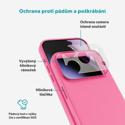 Epico Silicone Mag+ Case iPhone 17 Pro Max/18 Pro Max ružová